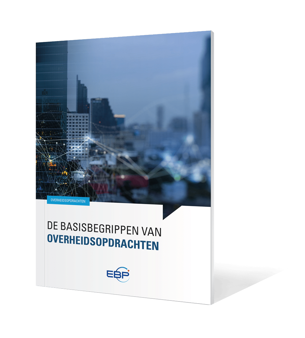 Cover van het e-book Overheidsopdrachten in België: voor inschrijvers